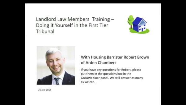 Webinar training