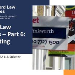 essentials 6 - Using Letting Agents