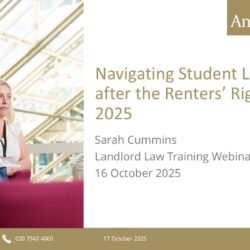Sarah Cummons - Student Lettings